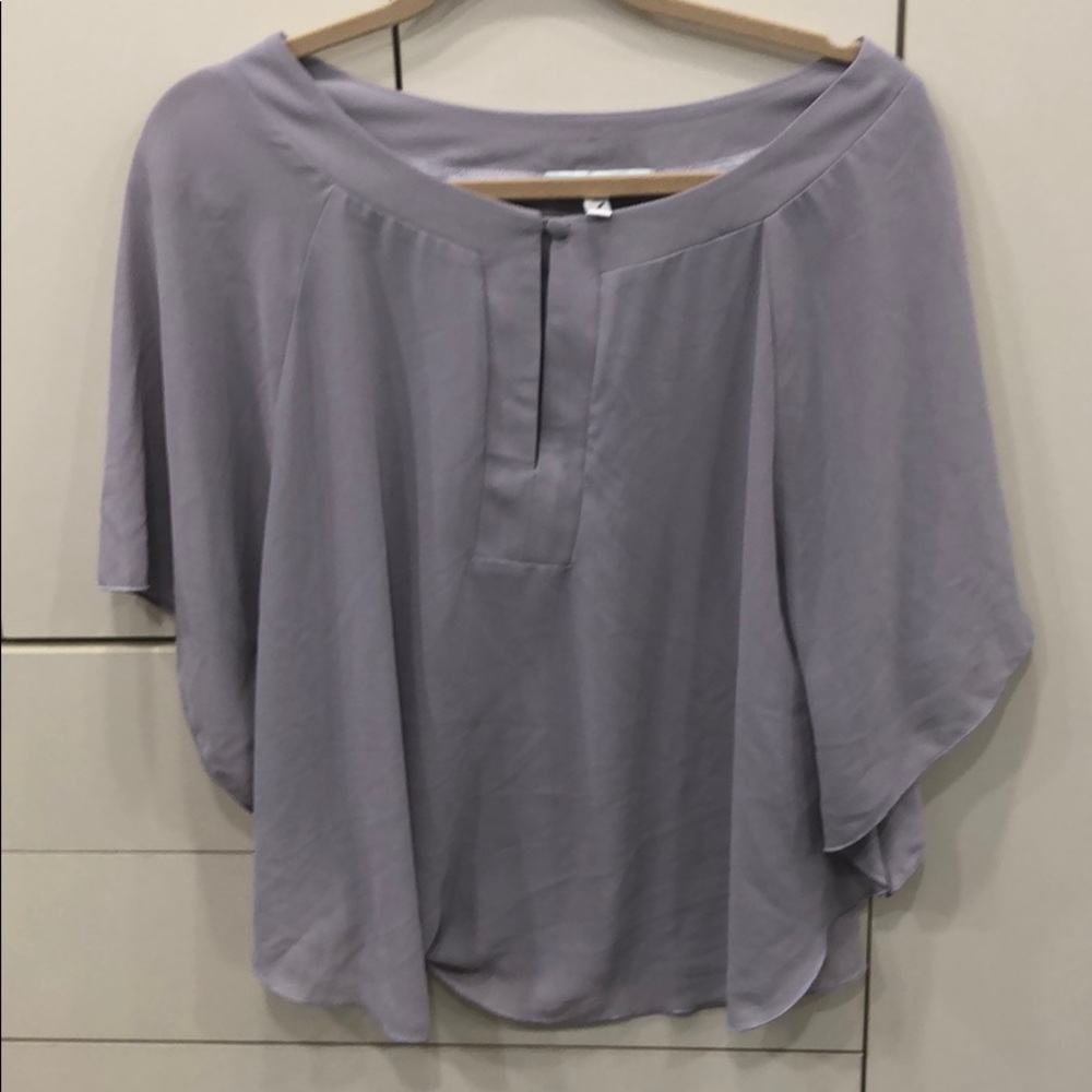 Pleione Grey Top L